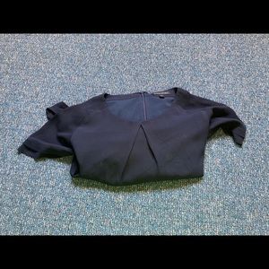 Banana republic blue dress with matching belt